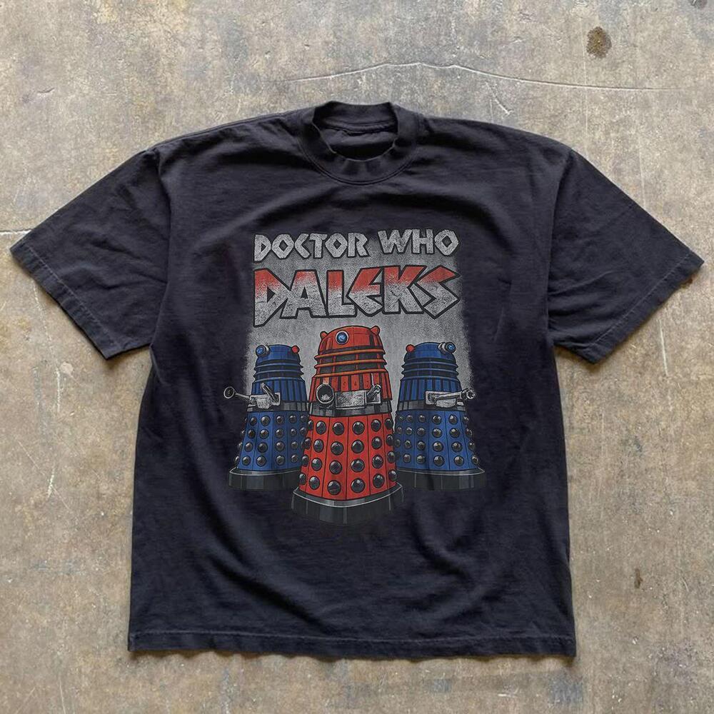 Style 1980S Doctor Who And The Daleks T-Shirt